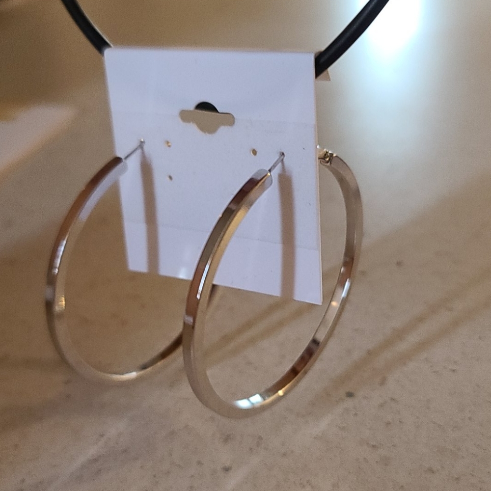 Hoop earrings